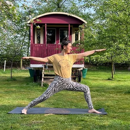 Kuscheltage Im Zirkuswagen Am Kanal Im Muensterland Apartament *