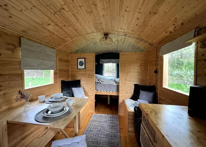 Kuscheltage Im Zirkuswagen Am Kanal Im Muensterland شقة *