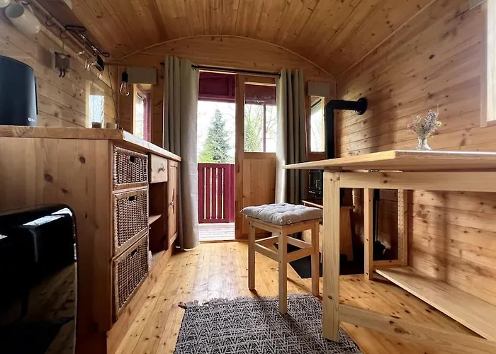 Kuscheltage Im Zirkuswagen Am Kanal Im Muensterland شقة