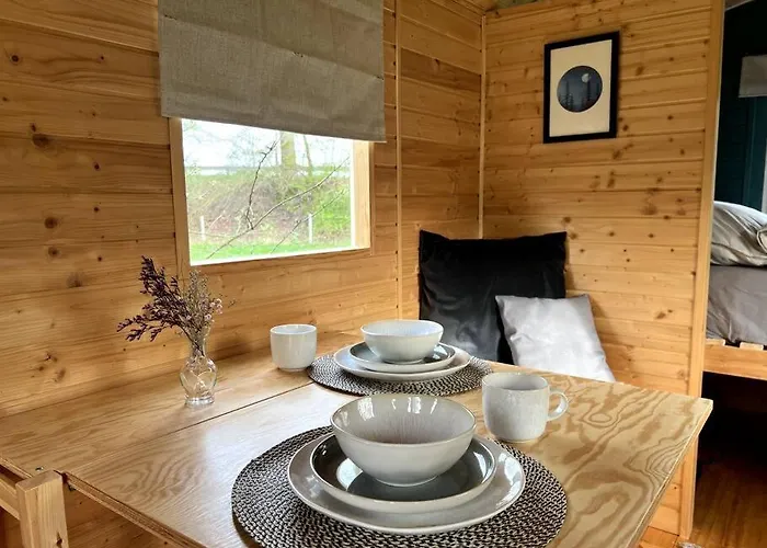 شقة Kuscheltage Im Zirkuswagen Am Kanal Im Muensterland