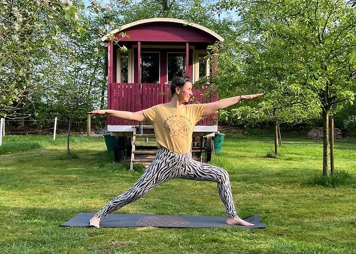Kuscheltage Im Zirkuswagen Am Kanal Im Muensterland شقة *