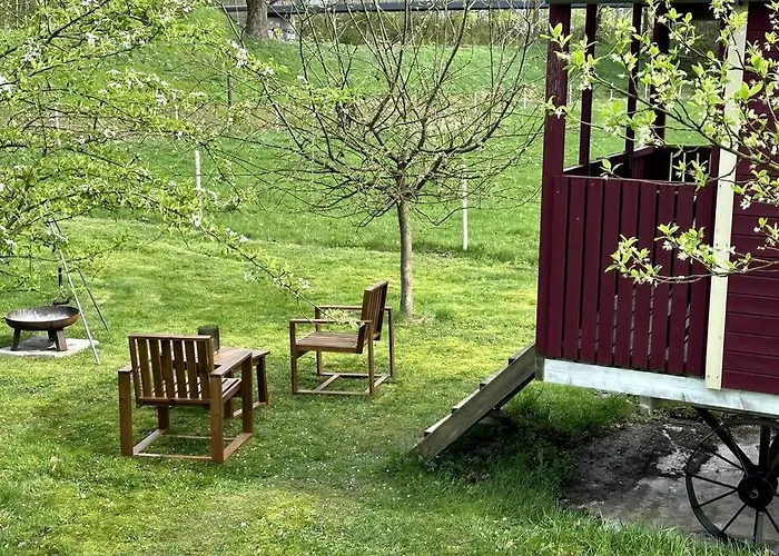 شقة Kuscheltage Im Zirkuswagen Am Kanal Im Muensterland Recke